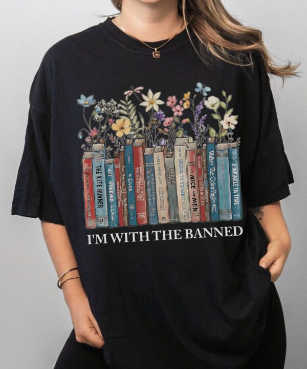 With The Banned Books Shirts