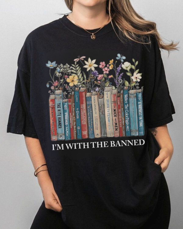 With The Banned Books Shirts