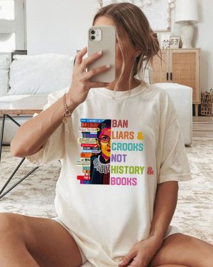 RBG With The Banned Books Shirts