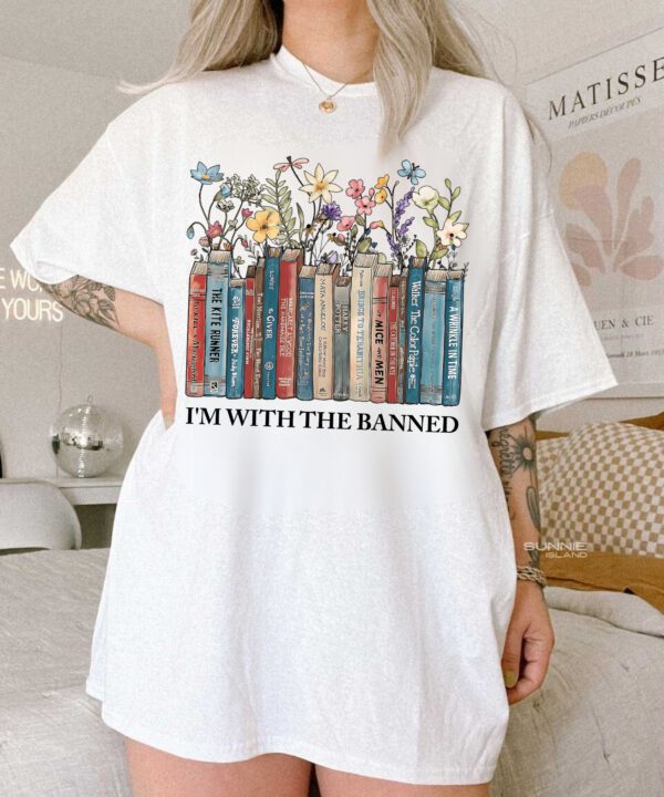 With The Banned Books Shirts