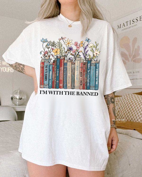 With The Banned Books Shirts