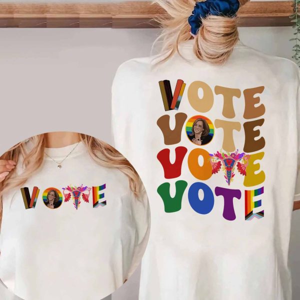 Kamala Harris VOTE shirts , VOTE feminist shirts