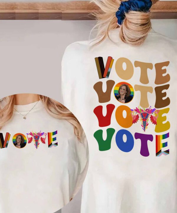 Kamala Harris VOTE shirts , VOTE feminist shirts