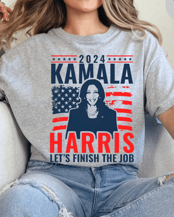 Kamala Harris Let’s Finish The Job 2024 Shirts