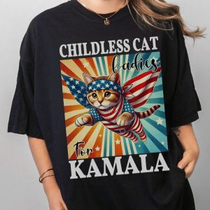 Childless Cat For Kamala Shirts