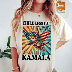 Childless Cat For Kamala Shirts