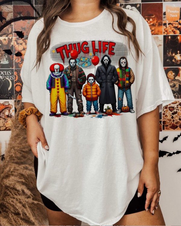 Thug Life Horror V3 Halloween Shirt – Sweatshirts