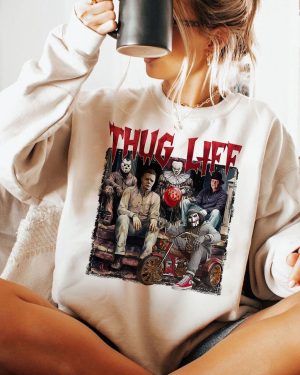 Thug Life Horror Halloween Shirt – Sweatshirts