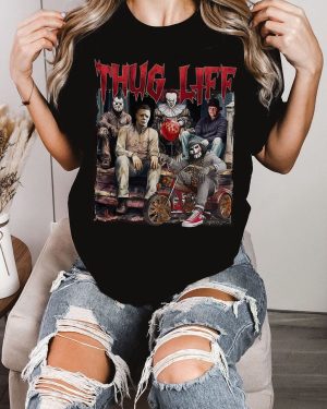 Thug Life Horror Halloween Shirt – Sweatshirts