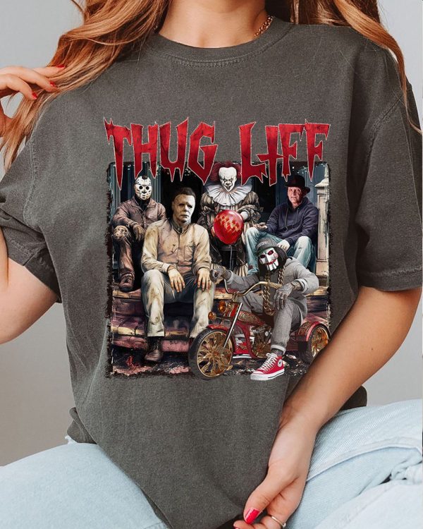 Thug Life Horror Halloween Shirt – Sweatshirts