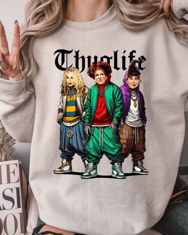 Thug Life Hocus Pocus Halloween Shirt – Sweatshirts