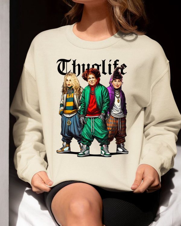 Thug Life Hocus Pocus Halloween Shirt – Sweatshirts