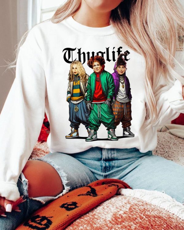 Thug Life Hocus Pocus Halloween Shirt – Sweatshirts