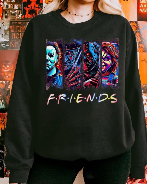 Horror Friends Halloween Shirt – Sweatshirts