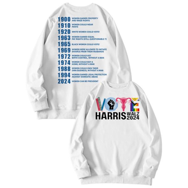 VOTE Harris Walz 2024 shirt – sweatshirts