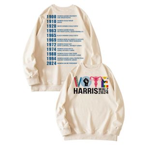 VOTE Harris Walz 2024 shirt – sweatshirts