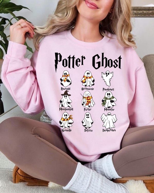 Potter Ghost Halloween Sweatshirt – Shirts – Hoodie