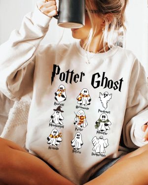 Potter Ghost Halloween Sweatshirt – Shirts – Hoodie