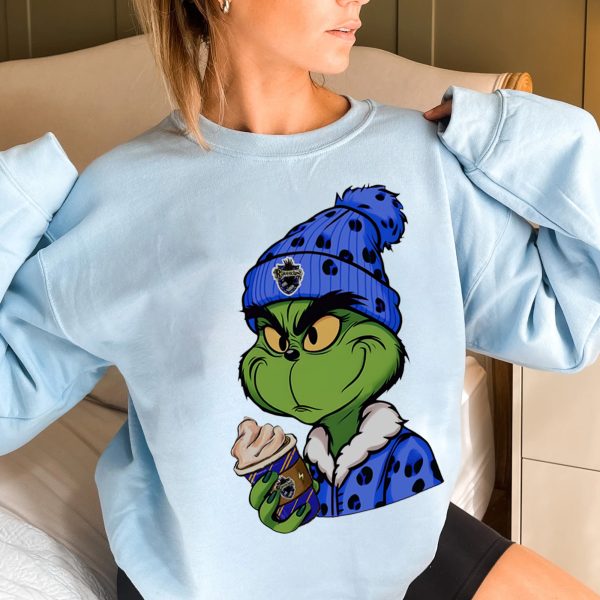 Grinch X Hogwarts house Halloween Shirts – Sweatshirt – Hoodie