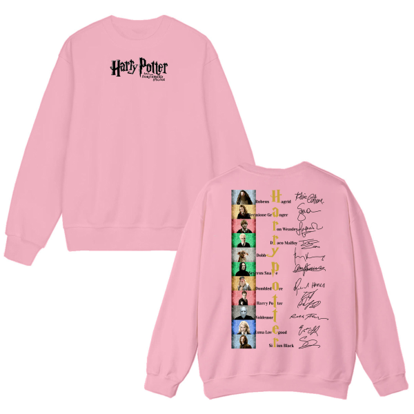 Potter all characters Signatures Shirt – Sweatshirts – Hoodie