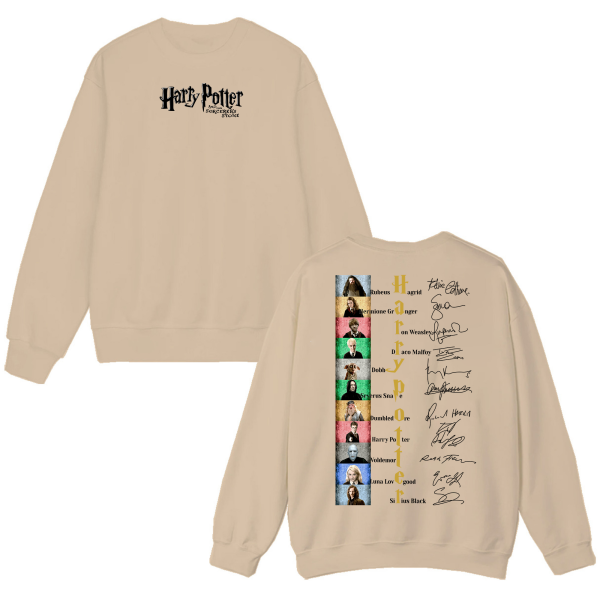 Potter all characters Signatures Shirt – Sweatshirts – Hoodie