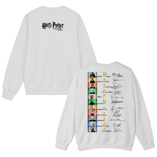 Potter all characters Signatures Shirt – Sweatshirts – Hoodie