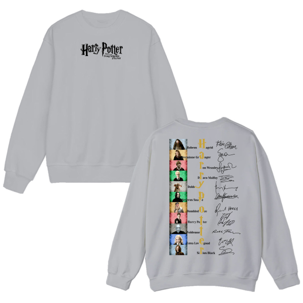 Potter all characters Signatures Shirt – Sweatshirts – Hoodie