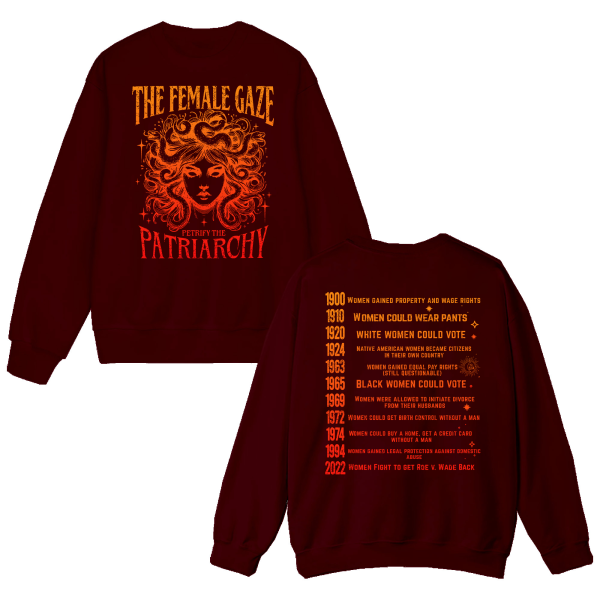 The Female Gaze Patriarchy Sweatshirts – Hoodie