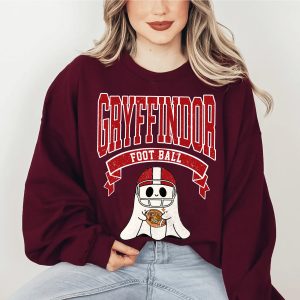 Uniform Ghost Football X Hogwarts house Halloween Shirts – Sweatshirt – Hoodie