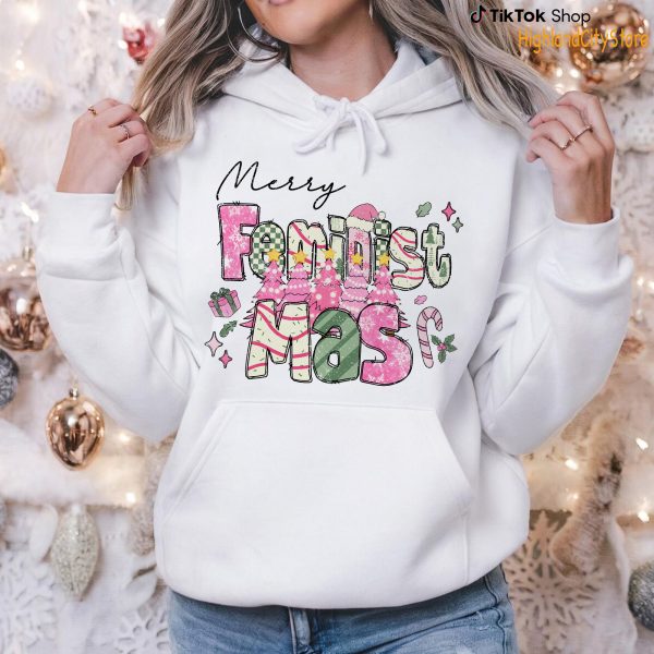 Women right  Feminist  Patriarchy Christmas Sweatshirt – Hoodie