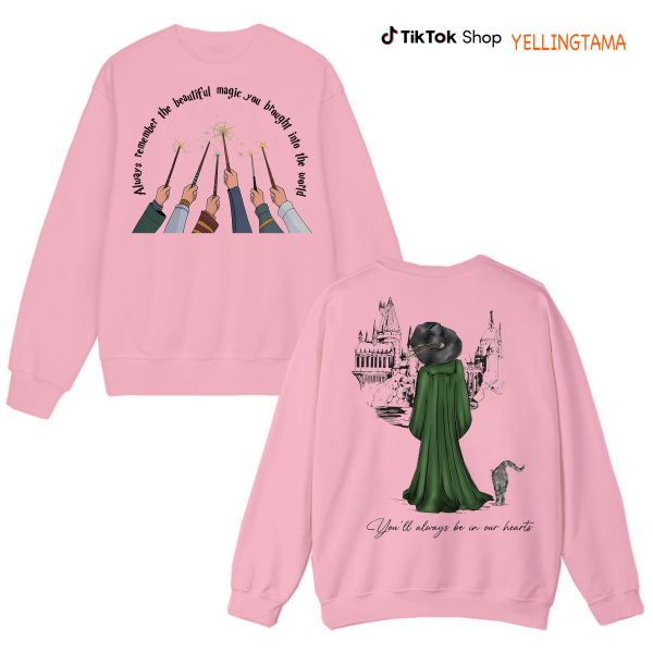 Hogwarts Professor McGonagall Maggie Smith Shirt – Sweatshirts – Hoodie