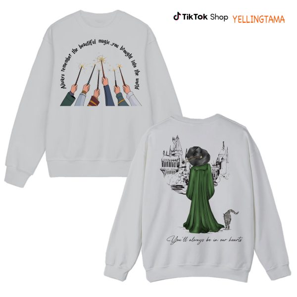 Hogwarts Professor McGonagall Maggie Smith Shirt – Sweatshirts – Hoodie