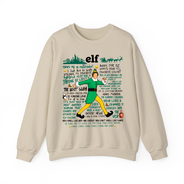 Buddy Elf OMG Santa I Know Him shirt – Sweatshirt – Hoodie