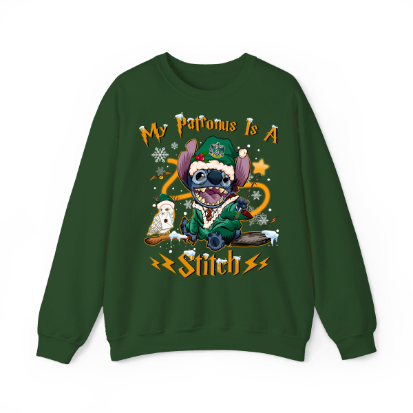 My Patronus Is A Stitch X Hogwarts House Halloween Shirts – Sweatshirt – Hoodie