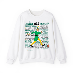 Buddy Elf OMG Santa I Know Him shirt – Sweatshirt – Hoodie