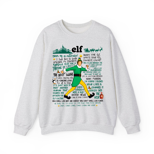 Buddy Elf OMG Santa I Know Him shirt – Sweatshirt – Hoodie