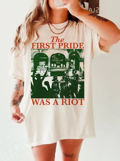 The first pride was a riot shirt - Image 3