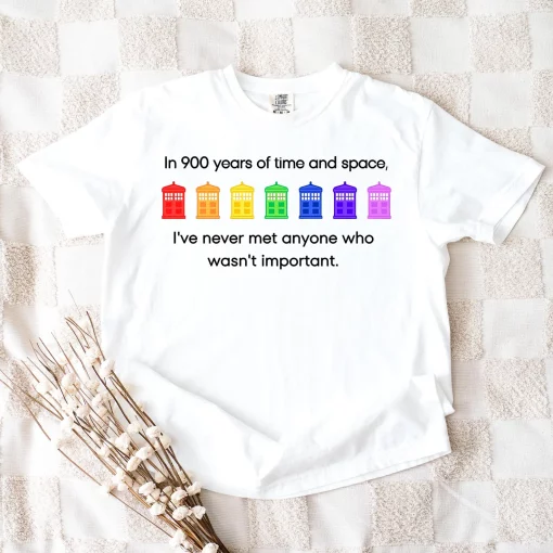 In 900 years of time and space shirt - Image 3
