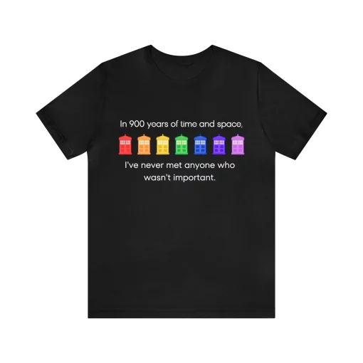 In 900 years of time and space shirt - Image 4