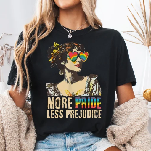 More Pride Less Prejudice Shirt - Image 2