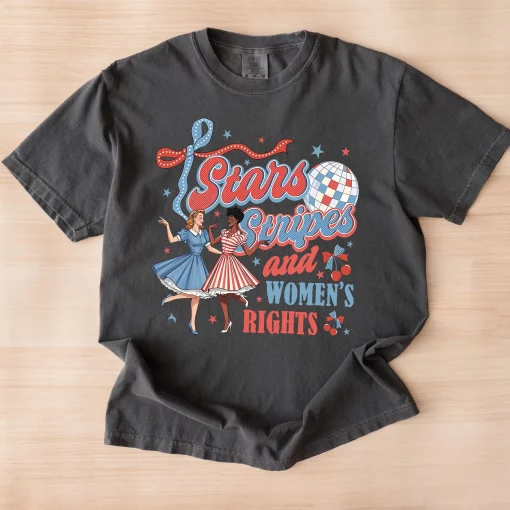 Star Stripe And Women Right Shirt - Image 4