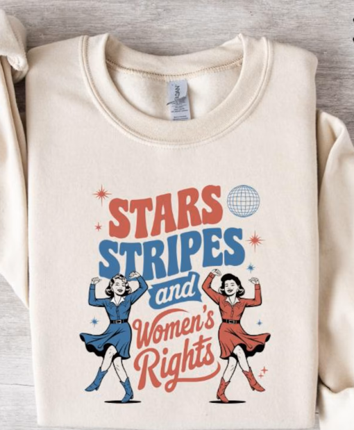 Star Stripe And Women Right Shirt - Image 3