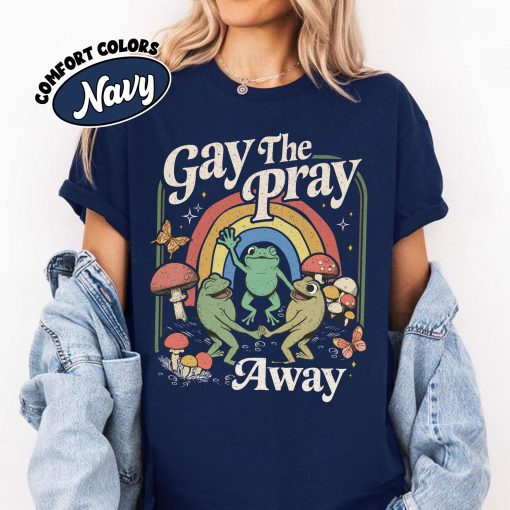 Gay the pray away shirt - Image 2