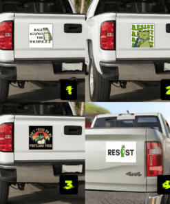Portland Frog Car Magnet