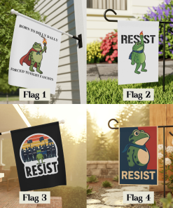 Portland Frog Flag