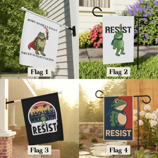 Portland Frog Flag