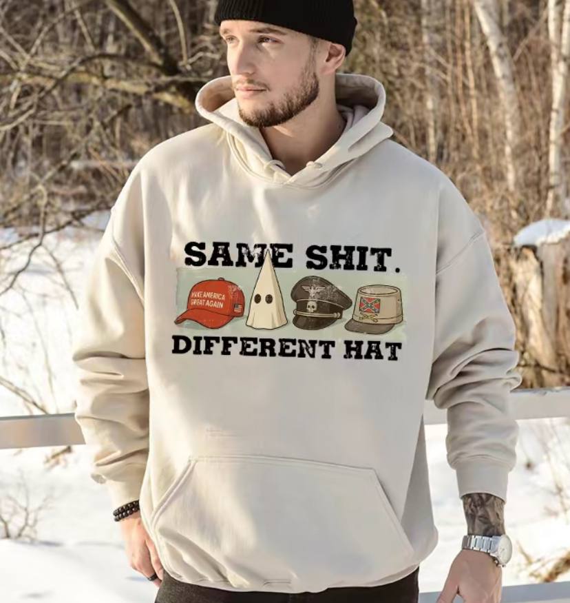 Same Shit Different Hat Shirt - Image 2