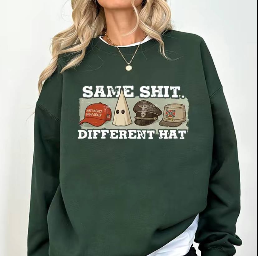 Same Shit Different Hat Shirt - Image 3