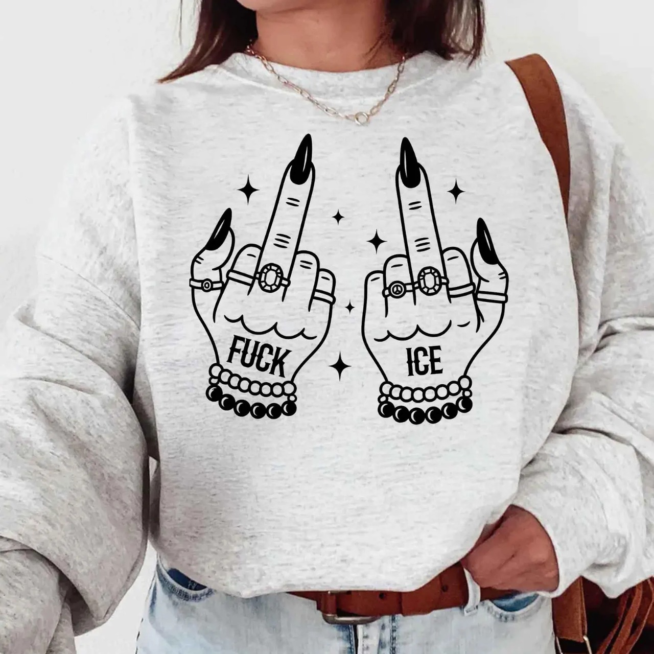 F*ck ICE Protest Graphic Shirt - Image 5