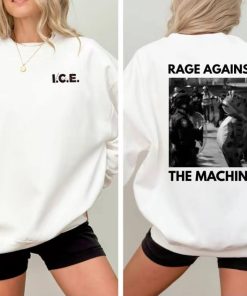 Rage Against The Machine F*ck ICE 2sided Shirt